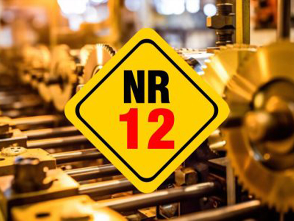 Proteção técnica em máquina para conformidade com a NR-12